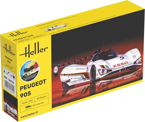 Heller 56110 STARTER KIT Peugeot 905 1/43