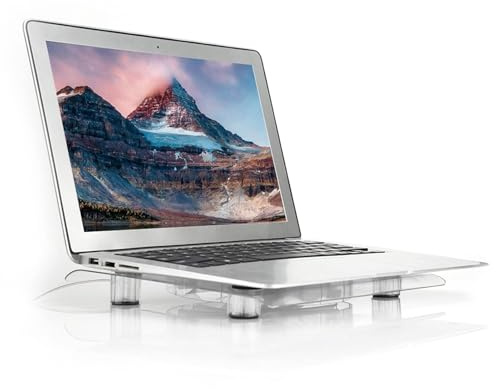 SustVita Portable USB Laptop Cooler Featuring Slim Quiet Design and RGB Lights, Nice Cooling Pad for Gaming Laptops