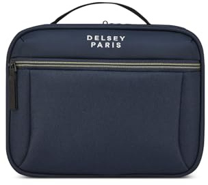 DELSEY Paris - BROCHANT 3 - Trousse de Toilette- 21cm x 27cm x 14cm - Trousse de Toilette - Bleu