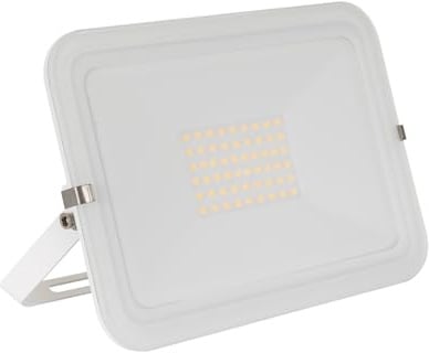 LEDKIA LIGHTING LED- Fluter 50W 120lm/W IP65 Slim Glas Weiss 4000K Neutralweiß