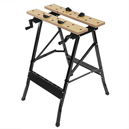 Folding Work Bench Table Tool Workshop Repair Tools Table Shop Workbench Vice Portable Work Table Bench Clamping Workmate Worktop 150kg