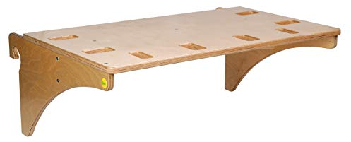 Erzi Holzspalier Sprossenwand mit Podest für Freizeit, Sport und Therapie, für Kinder ab 3 Jahren, mit Montageset, 87.0 x 61.6 x 39.7 cm, 8.2 kg