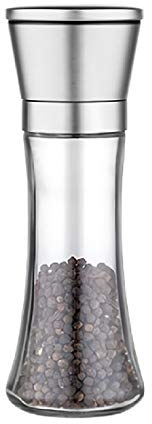 Molinillo De Sal Y Pimienta, Molinillo De Condimento Con Espesor Ajustable, Molinillo De Pimienta Manual ErgonóMico Para Cocina, Paquete Individual (Tall)