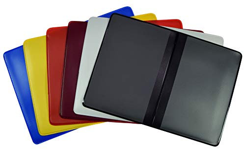 orgaexpert KFZ Schein Schutzhülle 2 Fächer Made in Germany Etui Mappe viele Farben Ausweisetui Kartenhülle Fahrzeugschein Hülle (Rot)