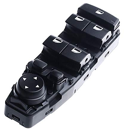 Frankberg Commutateur Bouton Fenêtre Avant Gauche 6-Pôles pour Série 5 F10 F07 F11 F06 X3 F25 2009-2018 61319238239