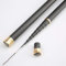 Sparrow Angel Karpfenrute Super Light Hart Carbon Fiber Hand Angelrute Teleskop Angelrute 2.7M 3.6M 3.9M 5M 5.4M 6.3M 7.2M 8M 9M 10M Stream-Rod (Color : Black, Size : 5.4m)