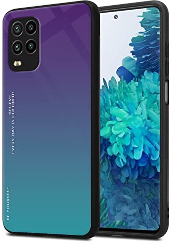 RankOne Gradient Glitter Handy Hülle für Xiaomi MI 10 Lite (6.57 Inches), Dünne Schlanke Schutzhülle - 3