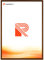 RAWWEST.BIS Alu Bilderrahmen 70x100cm Plakatrahmen Alurahmen mit Plexi Rahmen aus Aluminium für Bilder Poster Fotos und für Puzzle, Posterrahmen Fotorahmen, Braun