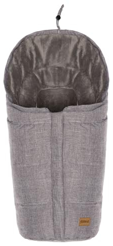 Fillikid Baby Winterfußsack Denali Exklusiv | Kinder Fußsack 40x85 cm ab Geburt | Universal Fußsack waschbar | Warmer Baby Fusssack geeignet für Babyschale Autositze Kinderwagen