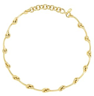 Breil Sammlung TIE UP, Halskette Damen aus STAHL | Sammlung TIE UP, Halskette, Maße 46 cm, Schmuck als Geschenkidee Damen