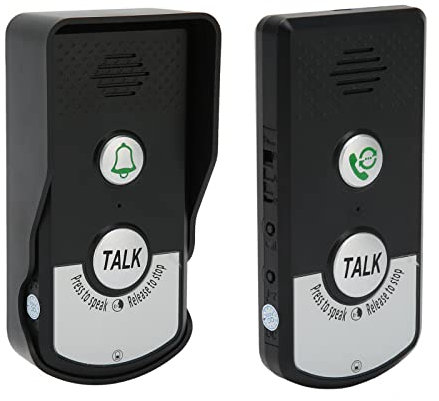 Interphone sans Fil, Sonnette Vocale Longue Distance, étanche IP54, pour Maison et Hôtel