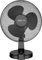 Ventilatore da Tavolo 45 Watt Metallo ABS 3 Pale 3 Velocità Diametro 40 cm Oscillante (Nero)