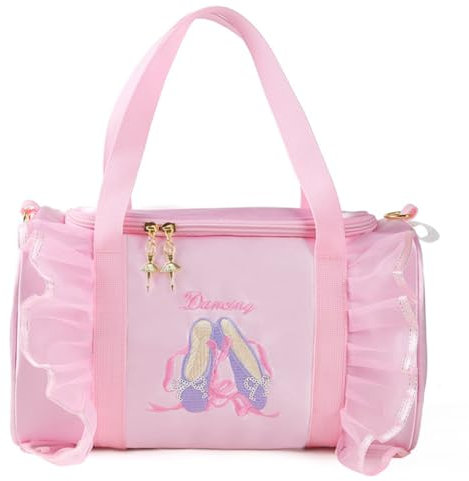 Bonita bolsa de ballet para niñas, bolsa de deporte, bolso cruzado, bolsa de lona para bailarinas, Zapatos, Bonitas bolsas de baile para niñas