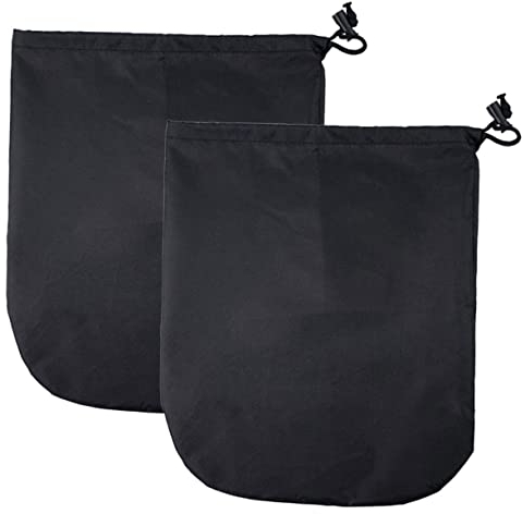 iplusmile 2stücke Rückspiegelabdeckung Aus Oxford Auto Schutzbeweis Vor Frost Schnee Regen Und Staub Kreativer Schutz Mit Kordelzug-design Winddicht Und Einfach Anzuwenden