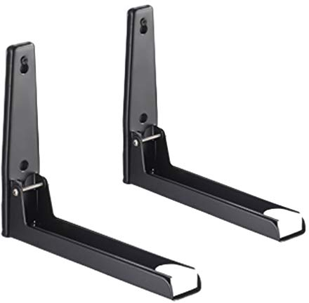 Soportes Universales Para Estantes De Microondas,Estante De Pared De Acero Al Carbono Para Cocina,Soporte Rejilla Estirable Plegable,Peso Para Microondas 40 Kg Brazos Extensibles Ajustables 22.5-