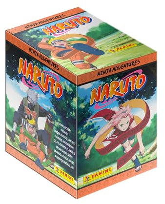 Panini Naruto 005103BOX36F - Die Abenteuer eines Ninja: Box mit 36 Hüllen