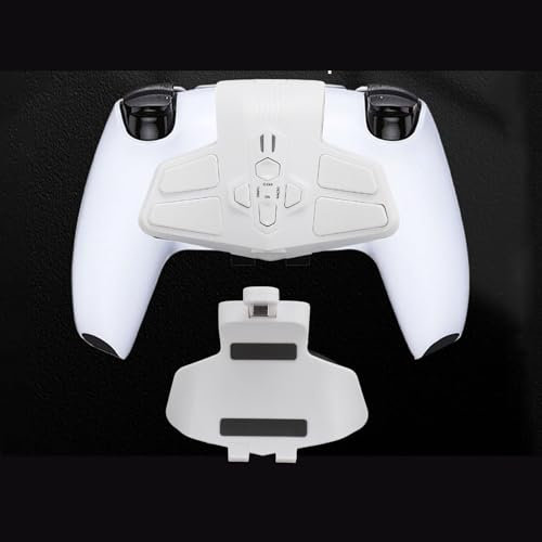 Paddle Posteriore per Controller di Gioco, Attacco Pulsante Posteriore per Controller Supporta la Funzione Combinata di Mappatura Paddle Programmabili (WHITE)