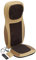 Massagesitzauflage, Shiatsu Rückenmassagegerät Massagesessel, Nackenmassagegeräte Kneten Vibration Ganzkörper, Ganzkörpermassagegerät mit Heizung Eigenschaften, Fernbedienung Kontrolle (Beige)