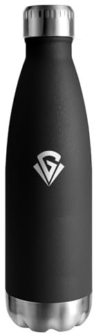 Botella Termica 750ml, Cantimplora Termica sin BPA, Botella Agua Acero Inoxidable Doble Pared, A Prueba de Fugas, Garrafa Termica para Niños, Adultos, Oficina, Escuela, Senderismo, Deporte, Viajes