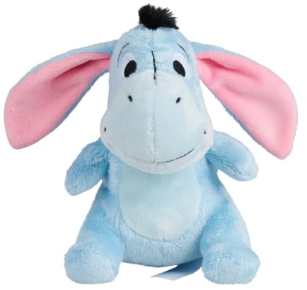 Disney I-Aah Mini Plüschfigur 15 cm – Kuscheltier Esel zum Sammeln und Spielen, weicher Stoff, detailreicher Charakter, Fanartikel für Kinder und Disney Fans