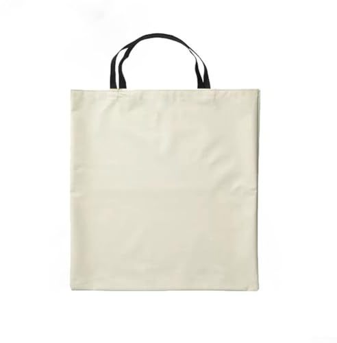 Camping-Klappstuhl-Aufbewahrungstasche für Kermit-Stuhl, Oxford-Tragetasche mit Staubschutz, tragbare Tasche für Outdoor-Reisen, Picknick, Wohnmobil, weiß, 54 x 55 x 29 cm