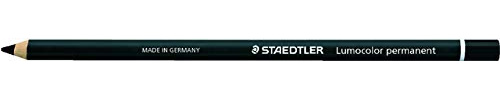 STAEDTLER® Trockenmarker Lumocolor® permanent glasochrom, Schreibfarbe: schwarz (12 Stück), Sie erhalten 1 Packung á 12 Stück