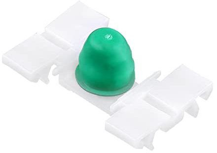 KIMISS Lot de 50 clips de fixation en plastique blanc pour portière de voiture