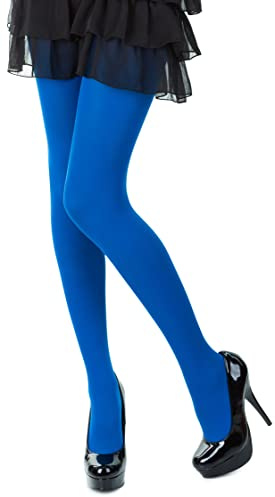 Romartex bunte Microfaser Strumpfhose 40 DEN in 32 Farben und 5 Großen, XS, türkis