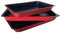 Cooking Trays for Oven Non Stick Black Baking Trays for Oven Non Stick Set of 3 Made of Non-Stick Carbon Steel, 100% PFOA Free Non Stick Roasting Tin Pans.