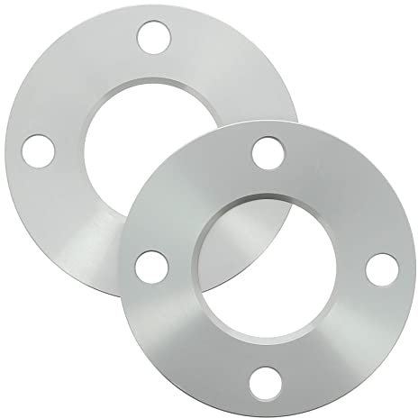 S SUMEX Separadores de Rueda 2 Piezas de Grosor 5mm Anclaje 4x100 Buje 57,1 Sin Tornilleria