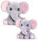 Peluche ecologico Adoptable World, in 100% materiale riciclato (elefante)