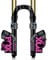 BINGYUAN Bicycle Fork Stickers F-o-x36 AM Front Fork Sticker All-terrain Mountain Bike Front Fork Sticker F-O-X 36 Bicycle Color Change Sticker Waterproof (Color : Purple)