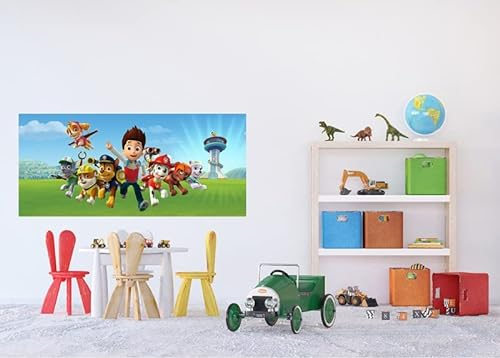 AG Design Fototapeten Paw Patrol 202 x 90