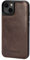 TORRO Leather Case Compatible with iPhone 14 Plus – Genuine Leather MagSafe Compatible Bumper Case (Dark Brown)