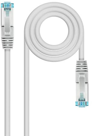 LATIGUILLO/CABLE RED NANO CABLE RJ45 CAT.7 LSZH SFTP PIMF AWG26 25M GRIS