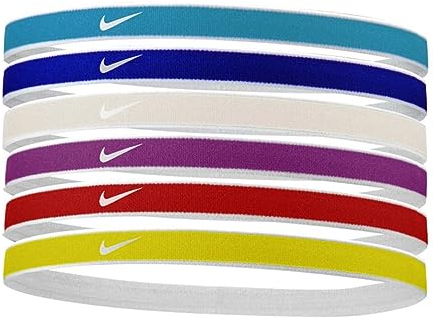 Nike Unisex - Adulti Swoosh Sport Headbands StirnBND, Baltic Blue/Hyper Royal/Photon dust, taglia unica