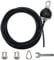 Windspeed 3 Meter Home Gym Replacement Cables, Adjustable Fitness Pulley Cable Replacement Fitness Cable for Pulley Machine Accessories, Thick 5mm Heavy Duty Pulley Cable for Home Gym 118Inch