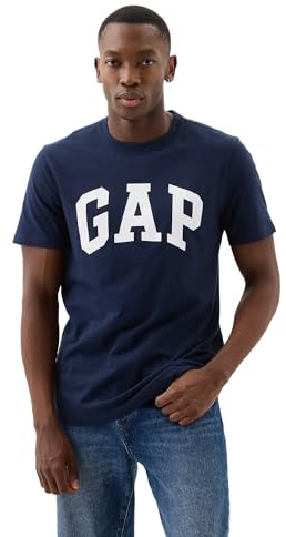 Gap Herren Everyday Soft Logo Tee, Tapisserie Marineblau, Mittel