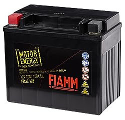 Fiamm Batteria per Moto e Scooter FTX12-12B 10AH 150A, Batteria Motor Energy AGM Technology, Massima Potenza di Avvio, Autoscarica Ridotta, Senza Manutenzione, Già Carica, Pronta all'Uso