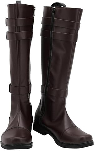 Lixinya Anakin Skywalk Kylo Ren Wan Anime Cosplay Stivali Lunghi Scarpe Stivali Stivali Cosplay Stivali Kenobi Manda Wars Scarpe Uomo
