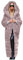 Faux Fur Coat Winterjacke Damen Lang Steppweste Mädchen Damen Winterjacke Kurz Frauen Warm Faux Pelz Lang Mantel Mit Kunstfellkapuze Verdickene Fellmantel Mit Tasche Skijacke Damen 42 (Rosa, 5Xl)