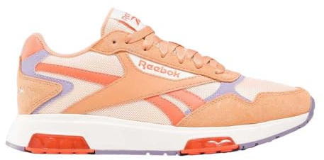 Reebok Damen Glide DMX Sneaker, Washed Clay/Supercharged Coral/Chalk, 38 EU