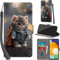 Handyhülle für Samsung Galaxy A53 5G Hülle PU Leder Schutzhülle Klappbar mit Kartenfach Ständer Handytasche mit Kameraschutz Flip Case Klapphülle für Samsung A53 5G, Katze
