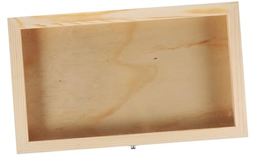 FUNOMOCYA Butterfly Specimen Display Case Aus Holz Mit Deckel Staubdichter Aufbewahrungskasten Für Insektenproben Und Sammlerstücke Für Dekoration Und Präsentation