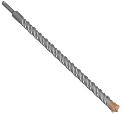 Maysay Foret à béton SDS Plus 22 x 460 mm avec 4 tranchants en carbure - Pour pierre, béton, bois, brique et carrelage