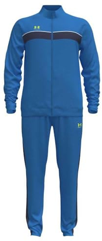Under Armour Challenger II Knit Warm-Up, Tracksuit with Jacket and Joggers, Complete Sportswear Set Men