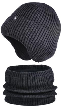 Qixiu mütze, schal & handschuh-Sets für Herren,strickschal mit ärmeln,Loop schal Damen Winter,schlauchschal Damen,Totenkopf schal,Herren-schals,Poncho schal,Pullover schal