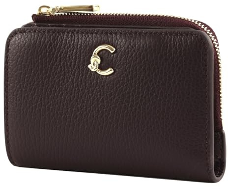 Coccinelle Leder Geldbörse C-Me Wallet Prune dunkelviolett