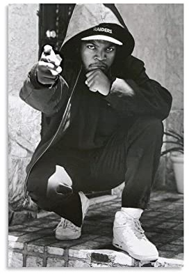WQBYDS GemäLde Auf Leinwand 60 * 90cm Senza Cornice Ice Cube Rapper Singer Decorativi Poster del soggiorno