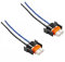2pcs H8 H9 H11 PGJ19 Keramik Lampe Fassung Stecker Sockel Reparatur Lampenfassung Glühbirne Kabelbuchse Ersatz für H8 H9 H11